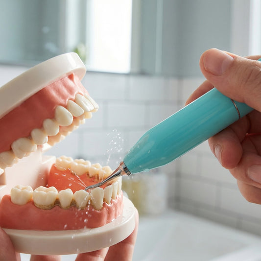 Dispozitiv Ultrasonic pentru Detartraj Acasă – Elimină Tartrul și Placa Bacteriană