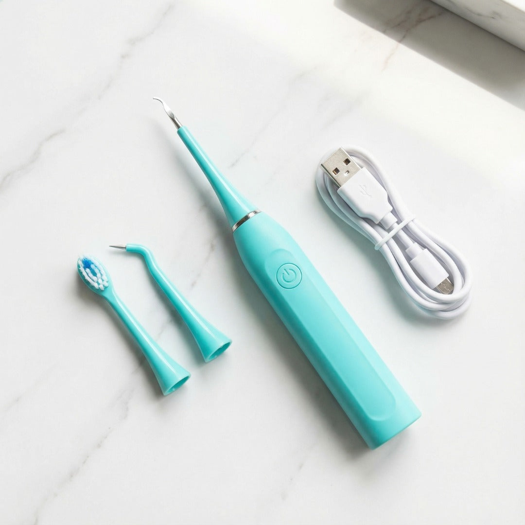 Dispozitiv Ultrasonic pentru Detartraj Acasă – Elimină Tartrul și Placa Bacteriană